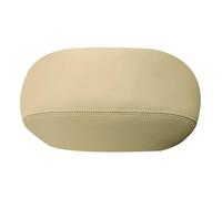 Car Armrest Cover Cap PU Leather Center Console Covers Pad For Toyota For Highlander 2008-2013 Accessories Armrest Covers(Beige)