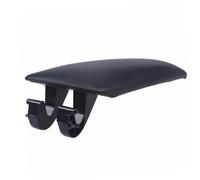 Car armrest cover For A4 B6 B7 2002-2007 Armrest Latch Cover, PU Leather Center Console Lid Protector(Black)