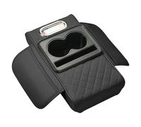 Car Armrest Cushion Center Console Cover Tissue Box Slot Waterproof Leather Box Pad Car Armrest Cup And Phone Holder Interior Accessories For Most Vehicle Truck