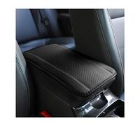 Car Armrest Cushion for Hyundai Bayon 2021 2022 2023 2024 2025 2026, Leather Armrest Seat Box Cover Protector Cover Car Center Console Cushion Pad Car Center Console Cover, black and white
