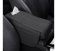Car Armrest Cushion for jeep Grand Cherokee (2000-2002), Center Console Armrest Cover Leather Arm Rest Cushion Waterproof Anti-slip Interior