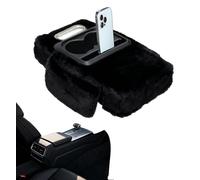 Car Armrest Cushion | Plush Cushion Protector - Vehicle Armrest Pad | for Car Interior Automobile SUV Center Console Winter Vehicle