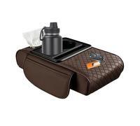 Car Armrest Cushion,Protective Center Console Height Storage with Pocket - Center Console Cover | for Interior Vehicle Truck Seat Chair Office Women Men
