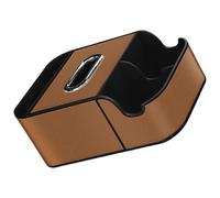 Car Armrest Extra Storage Box Organizers Center Console Leather Organizers Tissue Holder Cup Holders Phone Slot Easy Install Organizer
