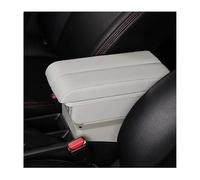 Car Armrest For Fiat 500 Armrest Box Retrofit Parts Center Console Special Storage Space Car Elbow Rest With USB Cup Holder(B-grey)