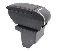 Car Armrest For Ford Focus 3 Mk3 2011-2019 Double Layer Center Console Large Storage Box With Cup Holder