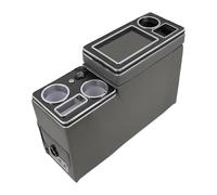 Car Armrest For Hyundai For Grand For Starex Row Front Railing Box Set General Business Armrest Central Store Car(4th Gray)