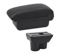 Car Armrest For Opel For Corsa E 2014 2015 2016 2017 2018 2019 Car Accessories Armrest Interior Center Storage Box(C3 White Line Nousb)