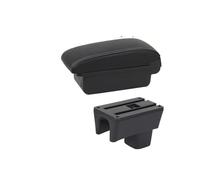 Car Armrest For Suzuki For Swift 2005 2006 2007 2008-2024 Armrest Box Car Armrest Storage Box Dedicated Retrofit Interior Car Accessories Armrest Box(A1 Black white NO USB)
