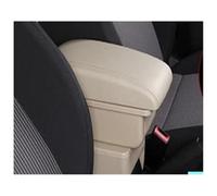 Car Armrest For Twingo For Twingo 3 Car Armrest Box Storage Internal USB Charging Accessorories(A Style Beige No Usb)