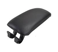 Car Armrest Latch Cover Center Console Storage Box Lid Cover For Skoda For Octavia For Fabia For Roomster For Rapid Car Armrest Box(PU leather)