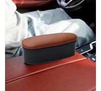 Car Armrest Left Elbow Support Pad for Toyota Yaris Cross XP210 AC200 2020-2025 2026 Car Armrest Pad Car Door Elbow Rest Box Door Arm Rest Storage Case,Brown