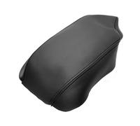 Car Armrest Lid Armrest Leather Cover Interior Center Control Armrest Box Cover Trim For B&MW 3 Series F30 2013-2018(RHD Black)