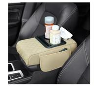 Car Armrest Organizer, for Mazda MX-30 2020-2024 (MX30) Console Storage Box Cup Holder Tissue Dispenser Elbow Support Pillow Leather Pocket,F