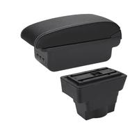car armrest organizer For Opel For Astra Armrest Box 2012-2020 Storage Retrofit Part Car Accessorie(B3 Black white3USB)