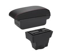 car armrest organizer For Opel For Astra Armrest Box 2012-2020 Storage Retrofit Part Car Accessorie(B1 Black red3USB)
