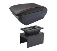 Car Armrest Organizer For Vauxhall For O&pel For Adam For Astra J H G For Corsa D C GTC For Mokka X For Insignia Console Armrest Storage Box(F Red Line No Usb)