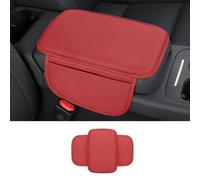 Car Armrest Pad for Bmw 3er Limousine G20, Anti-Scratch Armrest Seat Box Cover Mat Armrest Cushion Pad Comfortable Protector, E Grey