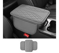Car Armrest Pad for Subaru Impreza/Legacy/WRX/Coupe BRZ, Anti-Scratch Armrest Seat Box Cover Mat Armrest Cushion Pad Comfortable Protector,C Grey