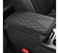 Car Armrest Pad for Subaru Impreza/Legacy/WRX/Coupe BRZ, Anti-Scratch Armrest Seat Box Cover Mat Armrest Cushion Pad Comfortable Protector,A Black