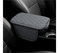 Car Armrest Pad PU Leather Breathable Center Console Box Cover Armrest Box Cover For Seat For Ibiza 6j For Leon 5f Mk2(Titanium)
