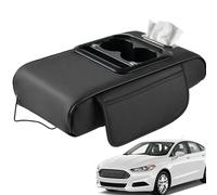 Car Armrest Pads - Auto Center Console Armrest | Armrest Cushion Pads | Center Console Elbow Rest Pads | Elastic Belt Design Car Interior Accessories for Sedans Trucks