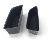 Car Armrest Seat Box Cover For A4 B8 For A5 S5 For Q5 Car Inner Trim Door Pull Handle Cover Car Door Inner Handle Armrest Box Glove Console Storage Tray Pallet Case(For A4 For A5 Front 2pcs)