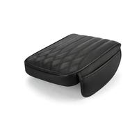 Car Armrest Seat Box Cover for VOLVO S90 Excellence/Plug-in-Hybrid-Version T8, Durable Center Console Cushion with 2 Side Organizer Pockets Strong Support Cushion Pad,A/32×22×5cm