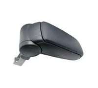Car Armrest Storage Box Arm Rest Center Console For A4 B6 / B7 2002-2008 Black Gray Beige(Black)