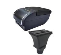 Car Armrest Storage Box Armrest Box For Fiat For 500 For Cronos Car Interior Retrofit Center Storage Accessories Elbow Pad Arm Rest(Style E1)