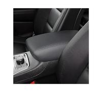 Car Armrest Storage Box Cover Console Arm Rest Protection For Jeep For Grand Cherokee 2011-2020 KLAUER(Black)