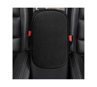 Car Armrest Storage Box Cover Leather Cushion For Mitsubishi Asx For Lancer 10 For Outlander 3 L200 For Pajero Sport For Galan(Black)