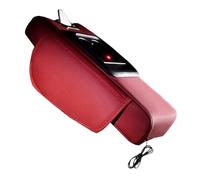 Car Armrest Storage Box, Door with Leather Phone Compartment, Multifunctional Storage Box for Car Seats, for Phone Card Key Water Bottle for Trucks