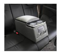 Car Armrest Storage Box For R&ENAULT For Koleos For Captur For Kadjar Car Armrest Box Storage Interior Rear Handrail With Atmosphere And USB Charging(Model a Grey)