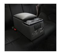 Car Armrest Storage Box For R&ENAULT For Koleos For Captur For Kadjar Car Interior Rear Handrail Armrest Box With Atmosphere And USB Charging(Model a Black)