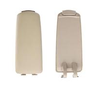 Car Armrest Storage Box Lid Latch Cover Compatible With A4 B6 B7 2000-2009 PU Leather Center Console 8E0864245E(Color Name: Beige)
