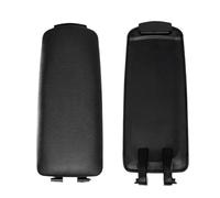 Car Armrest Storage Box Lid Latch Cover Compatible With A4 B6 B7 2000-2009 PU Leather Center Console 8E0864245E(Color Name: black)
