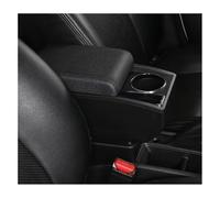 Car Armrest Storage Cover For Suzuki For Alto Car Interior Decoration Accessories Central Armrest Storage Box With Cup Holder(A1 Black Line)