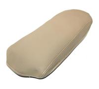 Car Armrest Storage Cover For VW For B&eetle 2013 2014 2015 2016 2017 2018 Elastic Band Type Car Accessories Center Console Armrest Box Leather Cover Trim(Beige)
