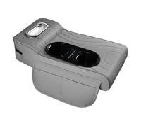 Car Armrest Storage | Leather Armrest Support Pillows for the Arm - Cover for Center Console with Cup Holder, for Motorhome Truck Sedan Vehicle Automobile