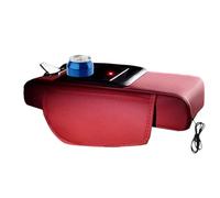 Car Armrest Storage: Premium Synthetic Leather 30cm Midnight Black, Padded Cushion Rest Component, Altur Extension Device