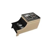Car Armrests For Benz For Vito Front Console V-Class Side Light Wireless Charging Car Storage Armrest Box(Card Wireless Beige)
