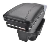 Car Armrests For Kia For Rio 4 YB X-Line Russian Version Rest Center Console Leather Central Black Armrest Box Armrest Box