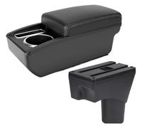 Car Armrests For Nissan For Sunny For March For Micra K13 2010-2022 Car Armrest Arm Storage Box Retrofit Parts(A3 white line No USB)