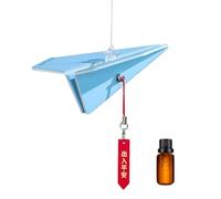 Car Aroma Diffuser, Car Oil Freshener Diffuser | Paper Airplane Shape Car Oil Sibling Hanging - Creative Decoration, Interior Accessories