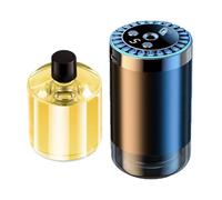 Car Aroma Diffuser - USB Diffuser with 7 Colours LED Light - Decoration with Fragrance for Vehicle | for Business Travel, Holidays, Office and Home