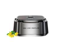 Car Aromatherapy Diffuser - 15ml Aesthetic Long-lasting Fragrance, Smart Adjustable Concentration Perfume Ornament for Men Relaxing Drive, Ultrasonic Hardware, Aluminum Alloy Shroud |