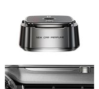 Car Aromatherapy Diffuser - 15ml Aesthetic Long-lasting Fragrance, Smart Adjustable Concentration Perfume Ornament for Men Relaxing Drive, Ultrasonic Hardware, Aluminum Alloy Shroud |
