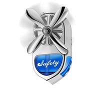 Car Aromatherapy Diffuser Clip, Car Diffuser Vent Clip - Car Air Freshener Diffuser - Windmill Design, Automatic Vent Aromatherapy Diffuser, Long Lasting Fragrance for Most