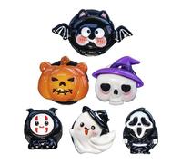Car Aromatherapy Diffuser Clip, Halloween Car Air Freshener Vent Clip | Cartoon Resin Aromatherapy Diffuser | Gothic Vehicle Decoration, Holiday Car Accessories for Relaxing